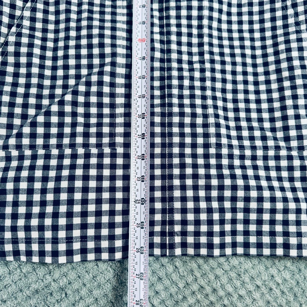 🔴 SALE 
Georgia May Navy/white gingham checkered overall dress - Picture 6 of 6